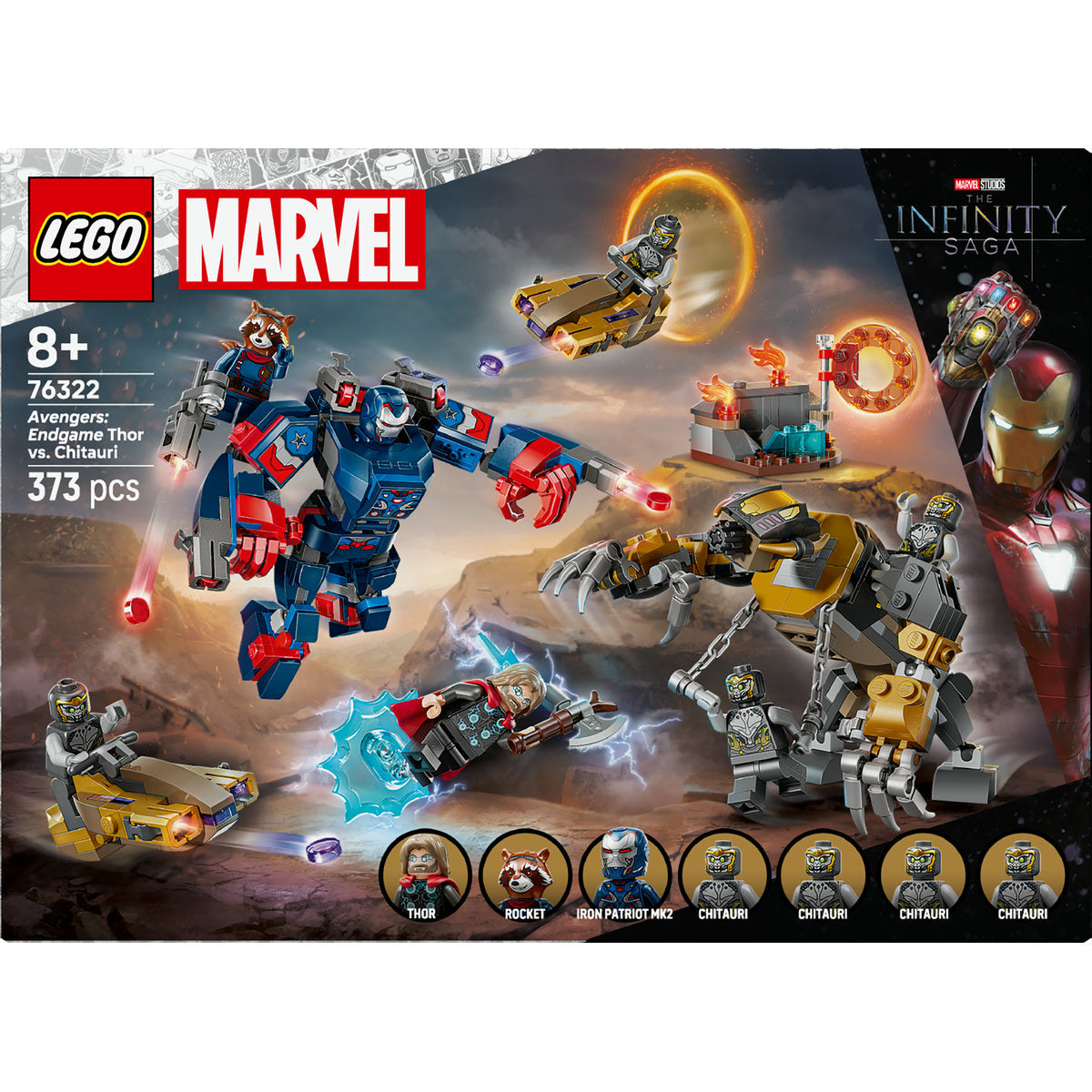 LEGO ǀ Marvel Avengers: Endgame Thor vs. Chitauri 76322