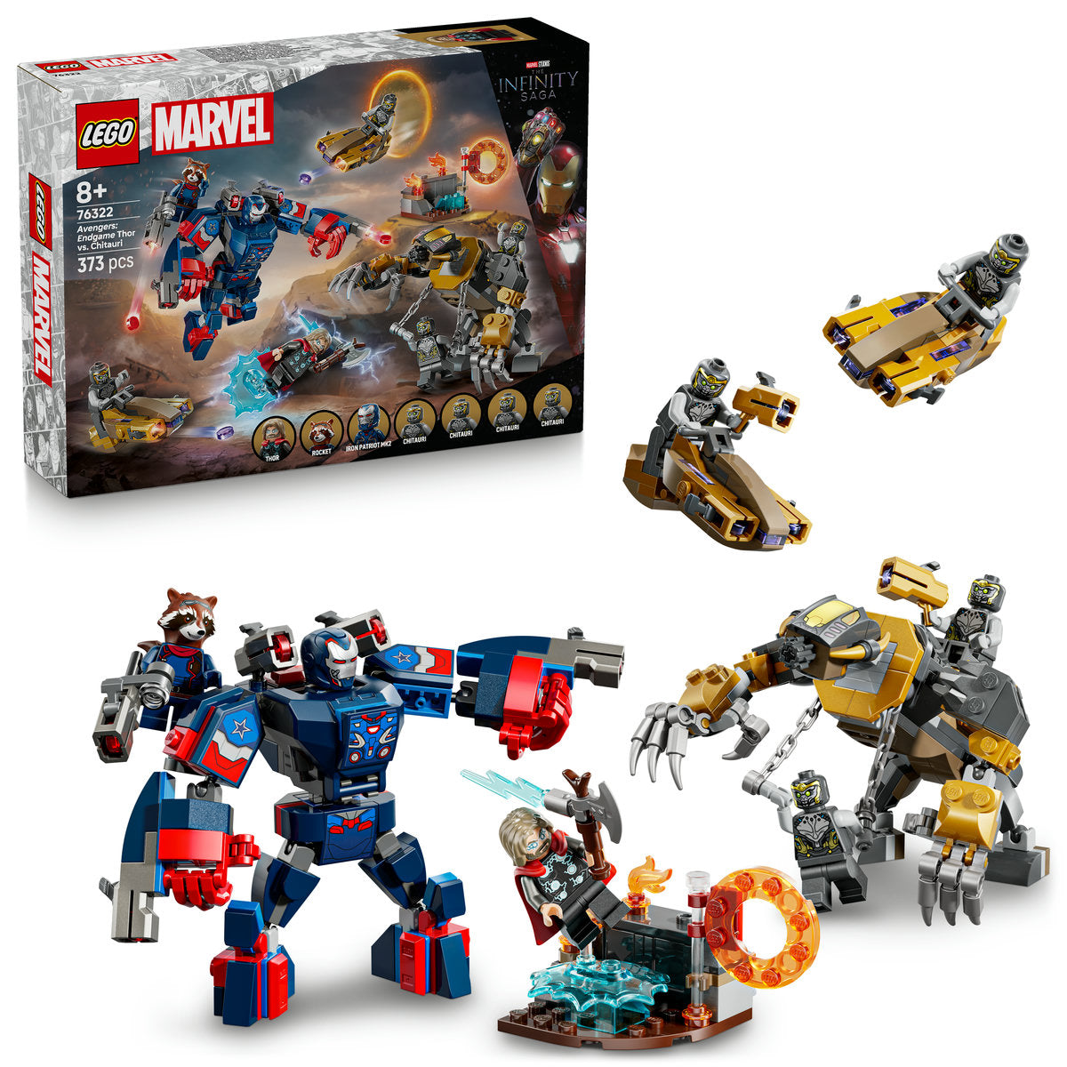 LEGO ǀ Marvel Avengers: Endgame Thor vs. Chitauri 76322