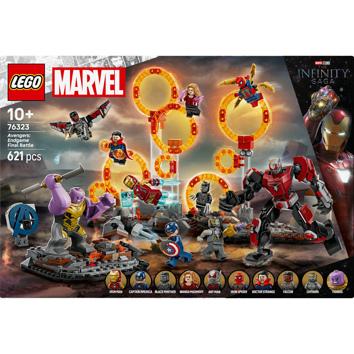 LEGO  Marvel Avengers: Endgame Final Battle Buildable Set 76323