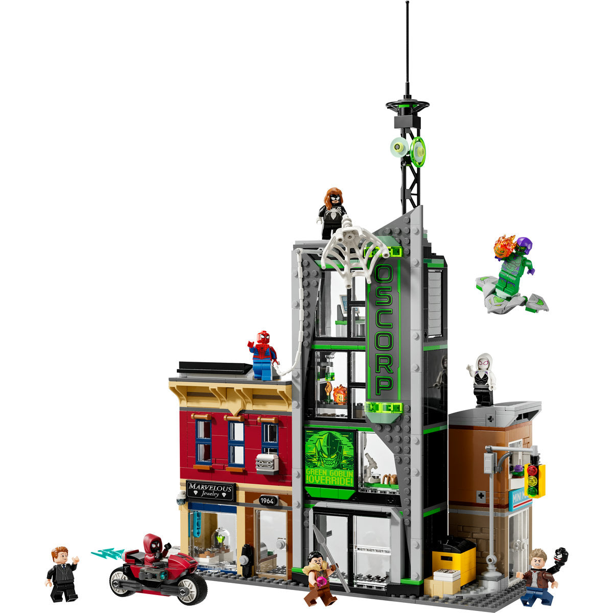 LEGO ǀ Marvel Spider-Man vs. Oscorp Set 76324