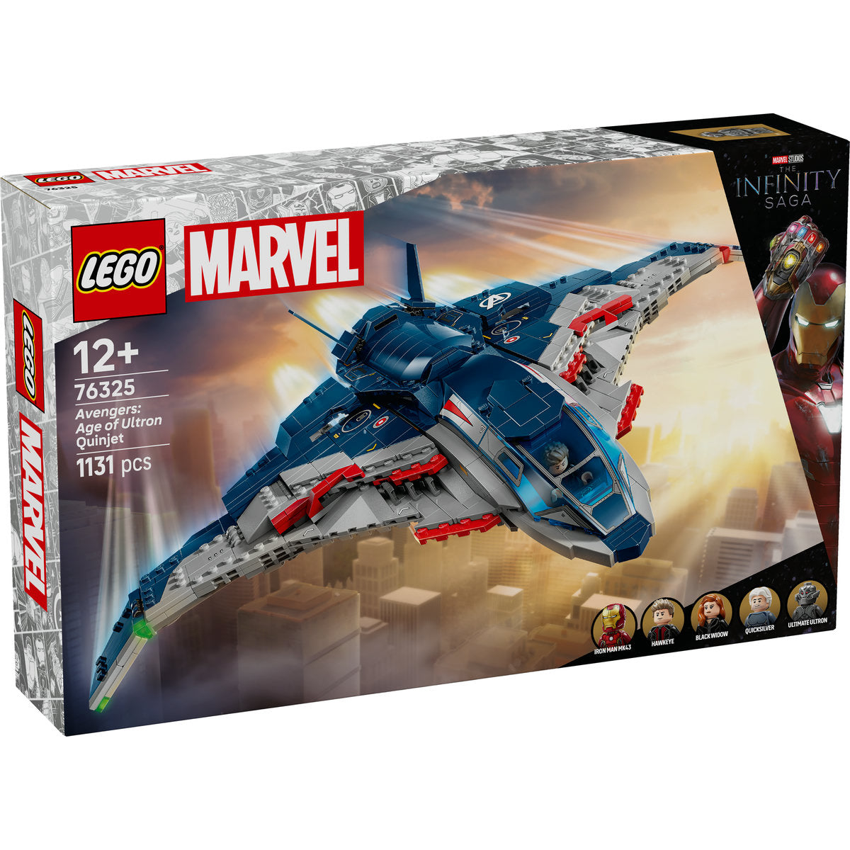 LEGO Marvel Avengers: Age of Ultron Quinjet 76325