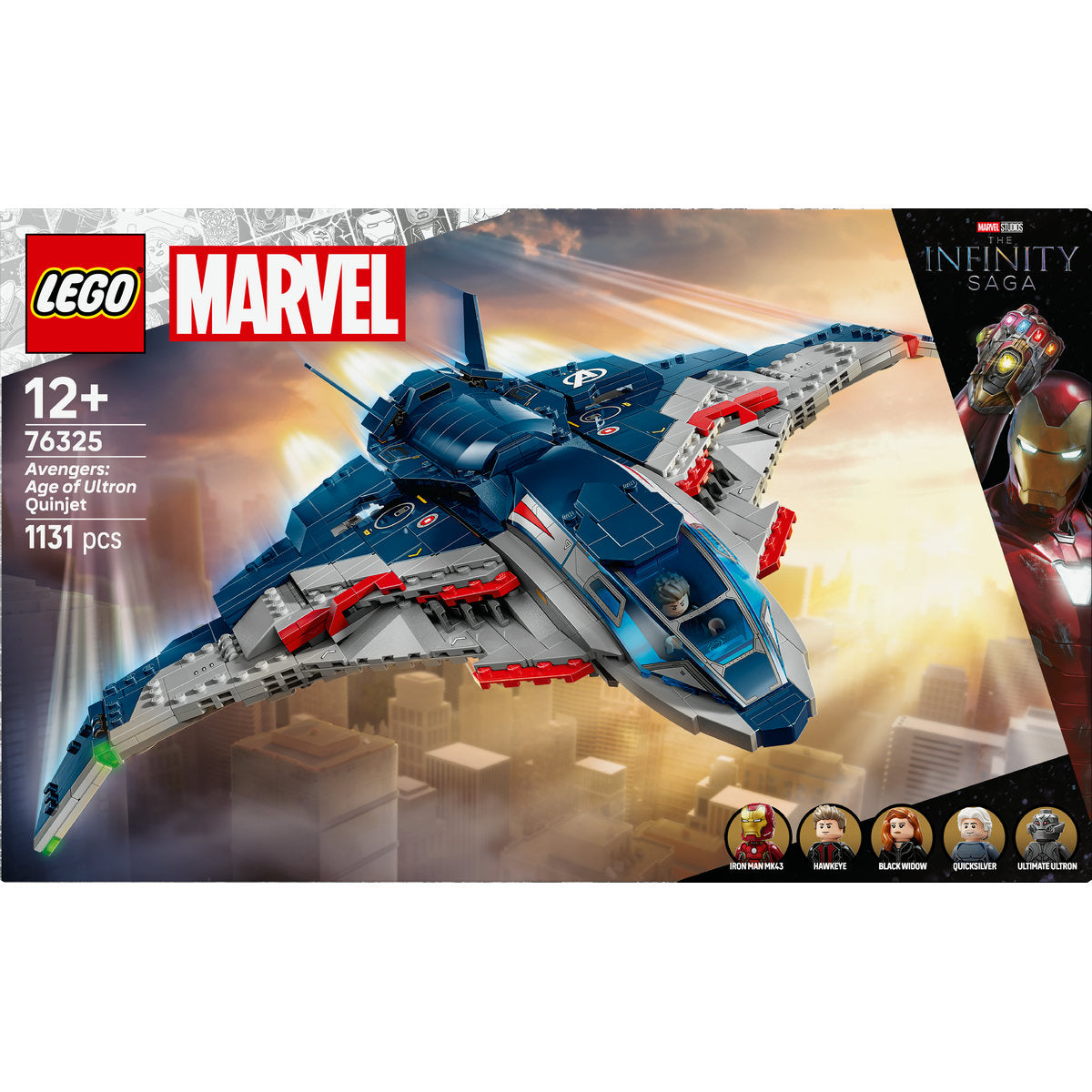LEGO Marvel Avengers: Age of Ultron Quinjet 76325