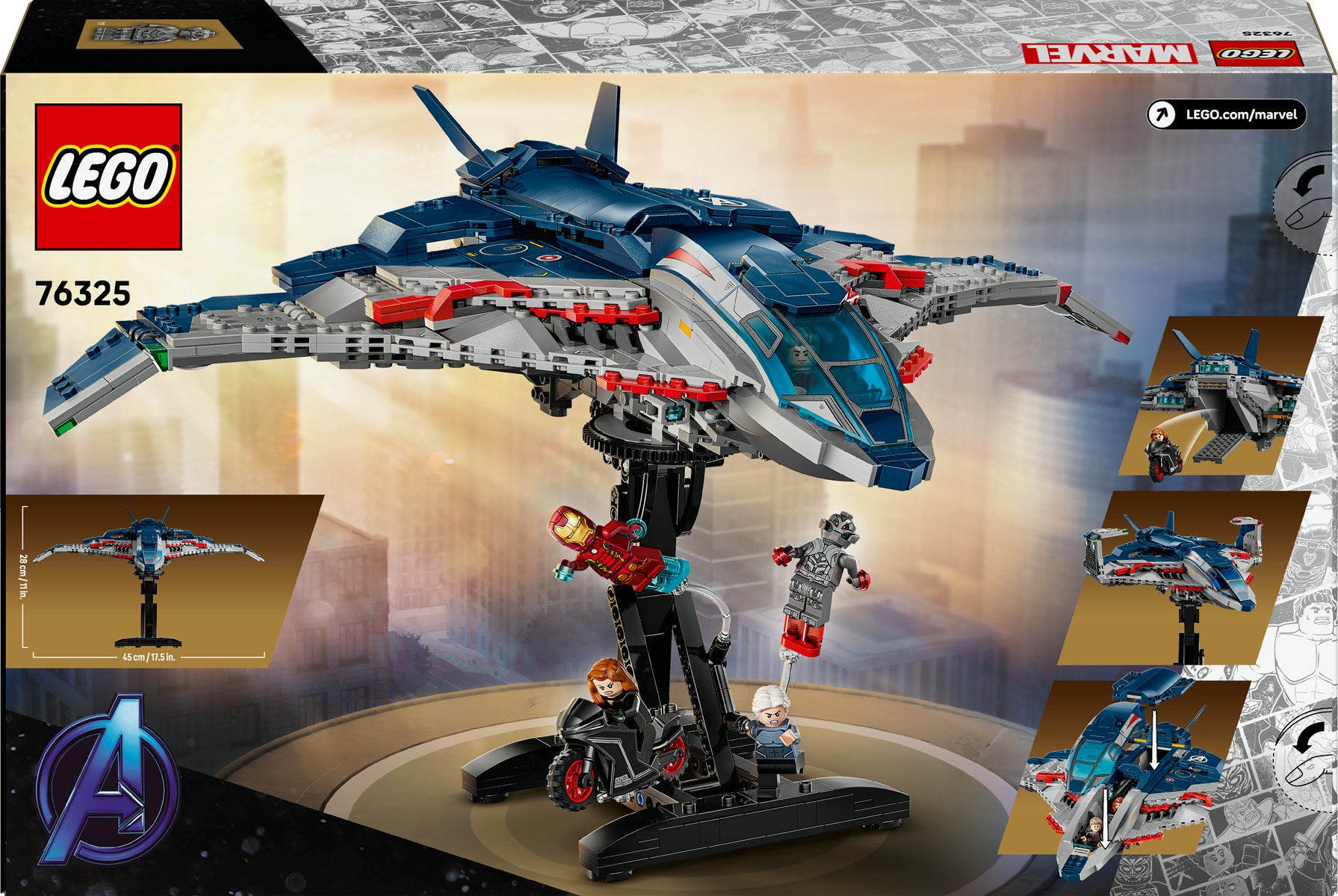 LEGO Marvel Avengers: Age of Ultron Quinjet 76325