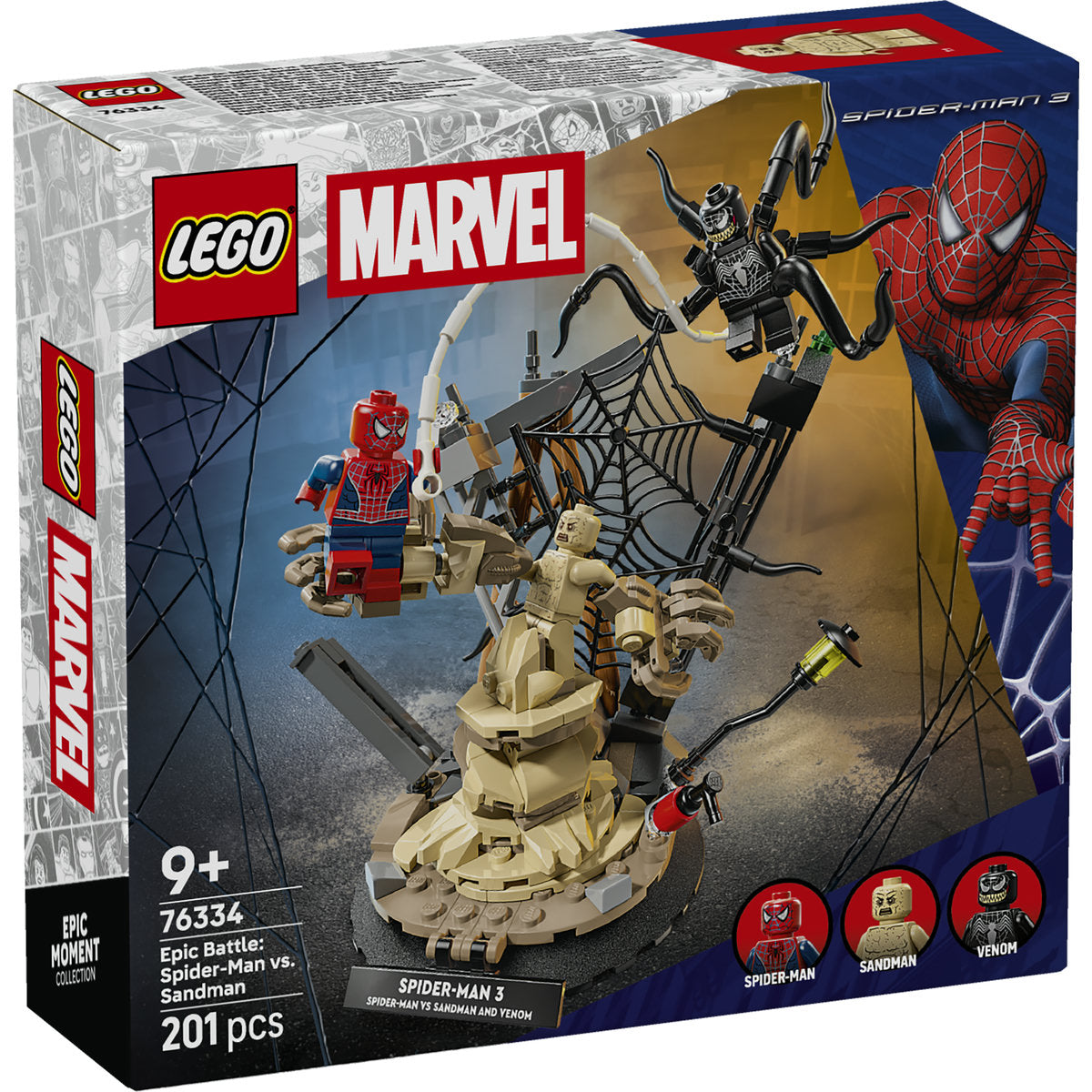 LEGO Marvel Epic Battle: Spider-Man vs. Sandman 76334