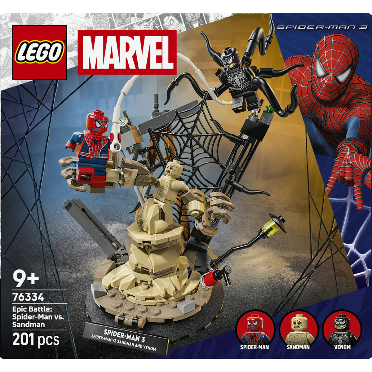 LEGO Marvel Epic Battle: Spider-Man vs. Sandman 76334