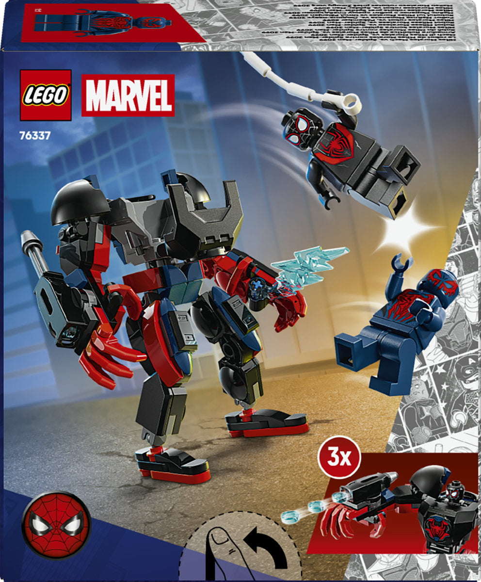 LEGO Marvel Miles Morales Mech vs. Spider-Man 2099 - 76337