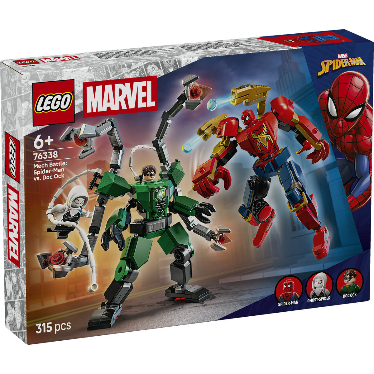 LEGO Marvel Mech Battle: Spider-Man vs. Doc Ock 76338