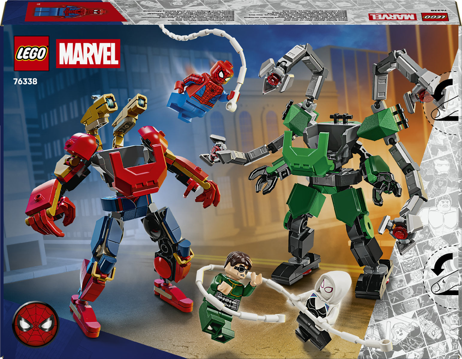 LEGO Marvel Mech Battle: Spider-Man vs. Doc Ock 76338