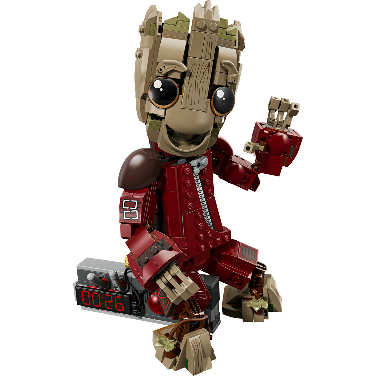 LEGO Marvel Ravager Jumpsuit Groot Figure 76341