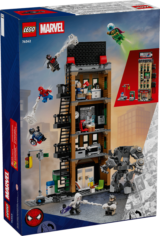 LEGO Marvel Spider-Man vs Mysterio The Daily Bugle