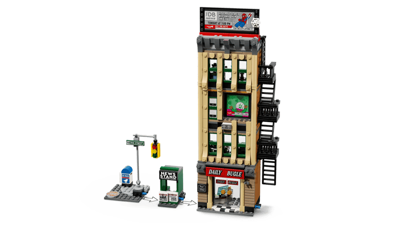 LEGO Marvel Spider-Man vs Mysterio The Daily Bugle