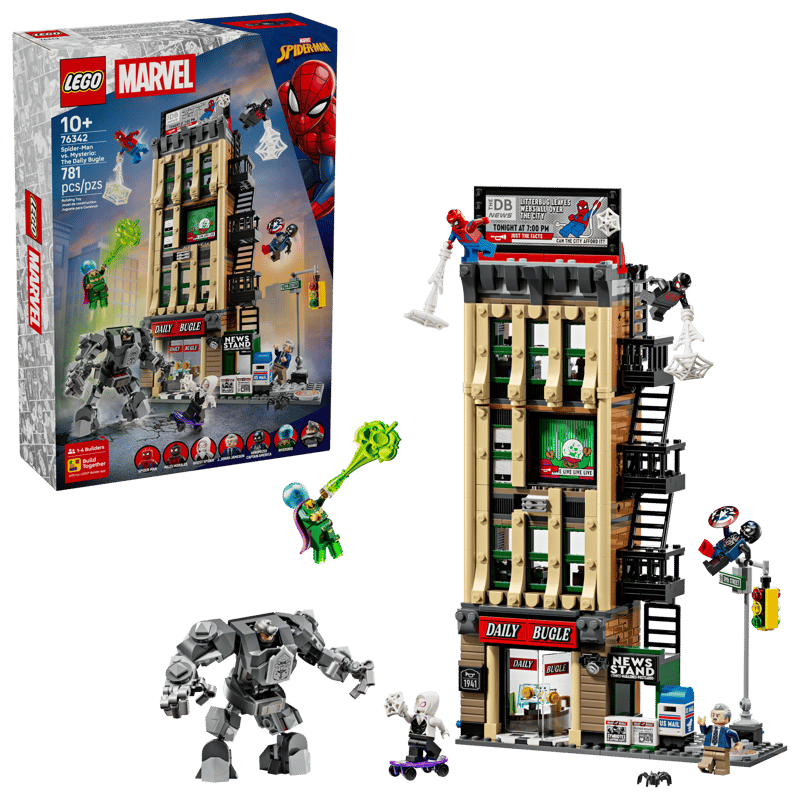 LEGO Marvel Spider-Man vs Mysterio The Daily Bugle