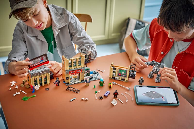 LEGO Marvel Spider-Man vs Mysterio The Daily Bugle