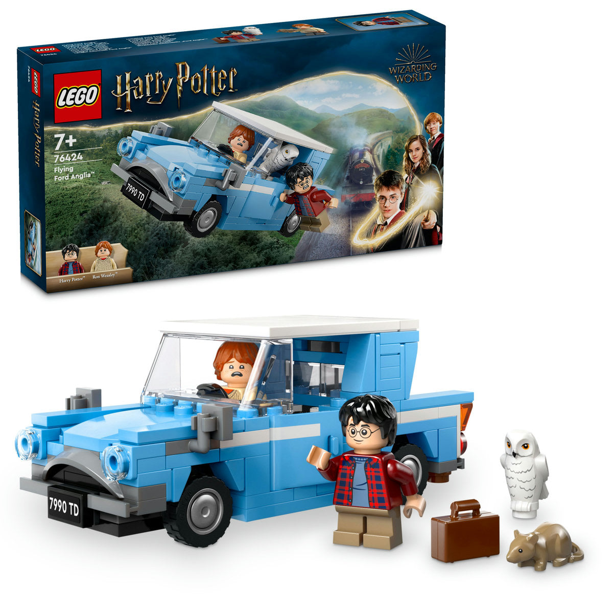 LEGO Harry Potter Flying Ford Anglia Car Toy 76424 - Moons Toystore
