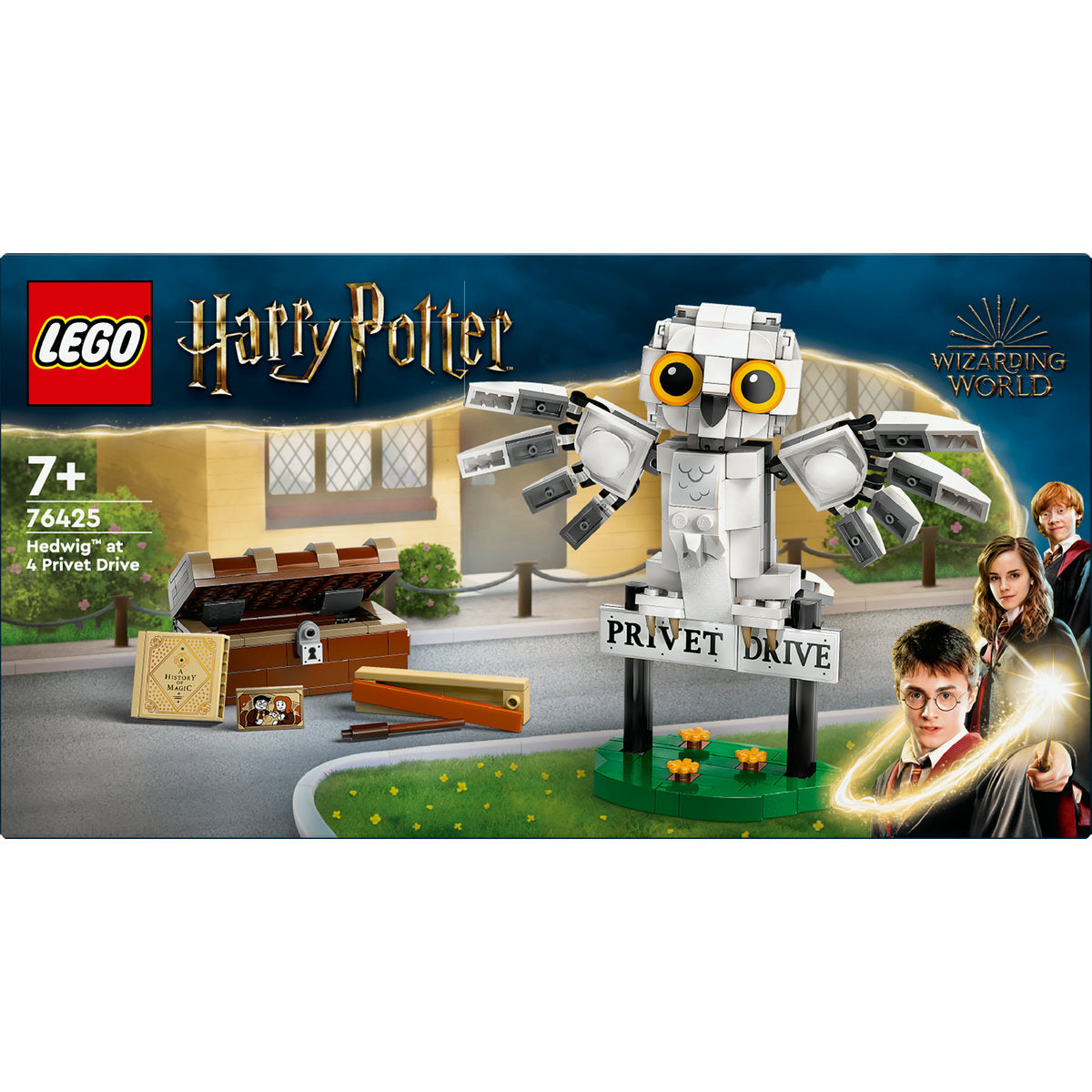 LEGO Harry Potter Hedwig at 4 Privet Drive Set 76425 - Moons Toystore