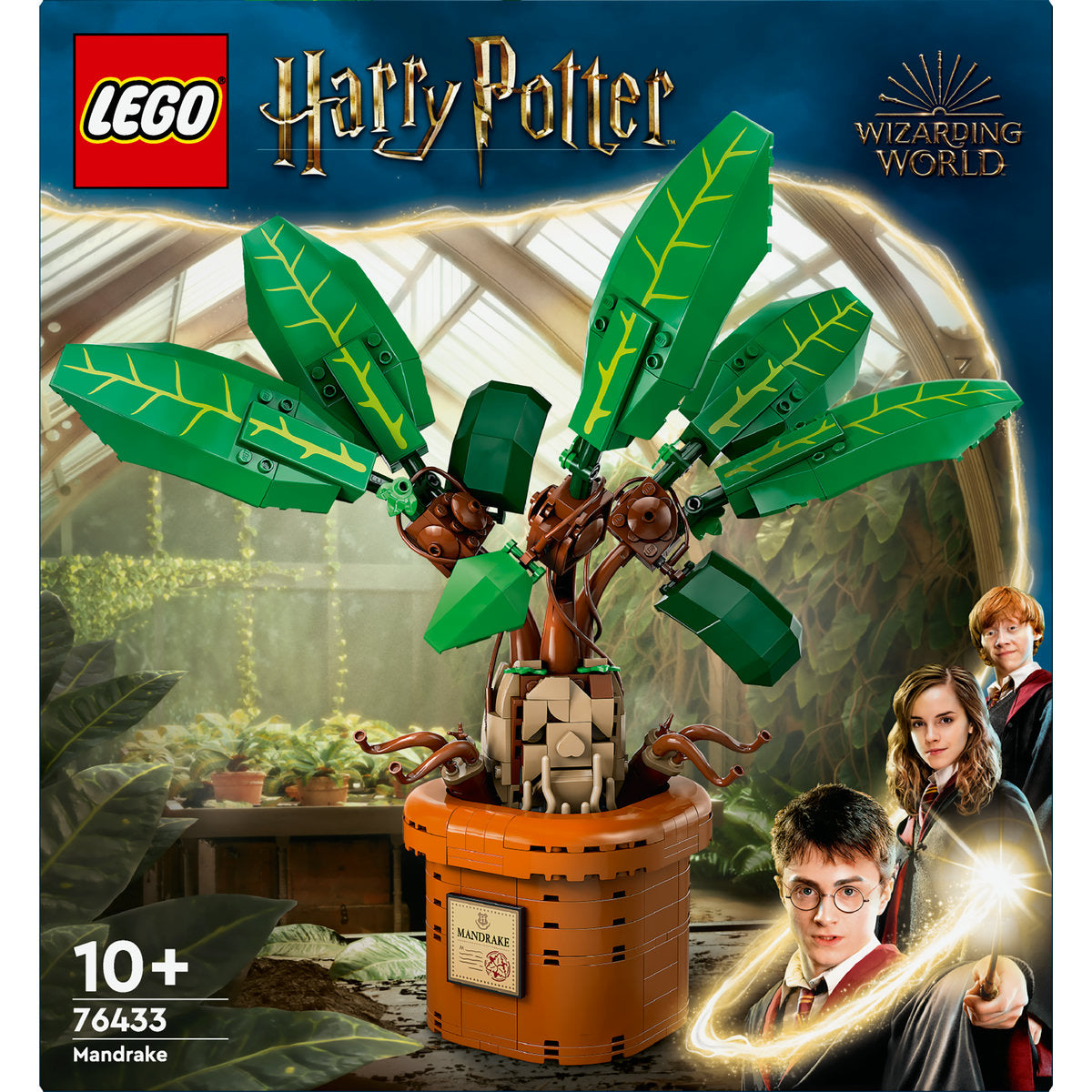 LEGO Harry Potter Mandrake Magical Plant Toy 76433 - Moons Toystore