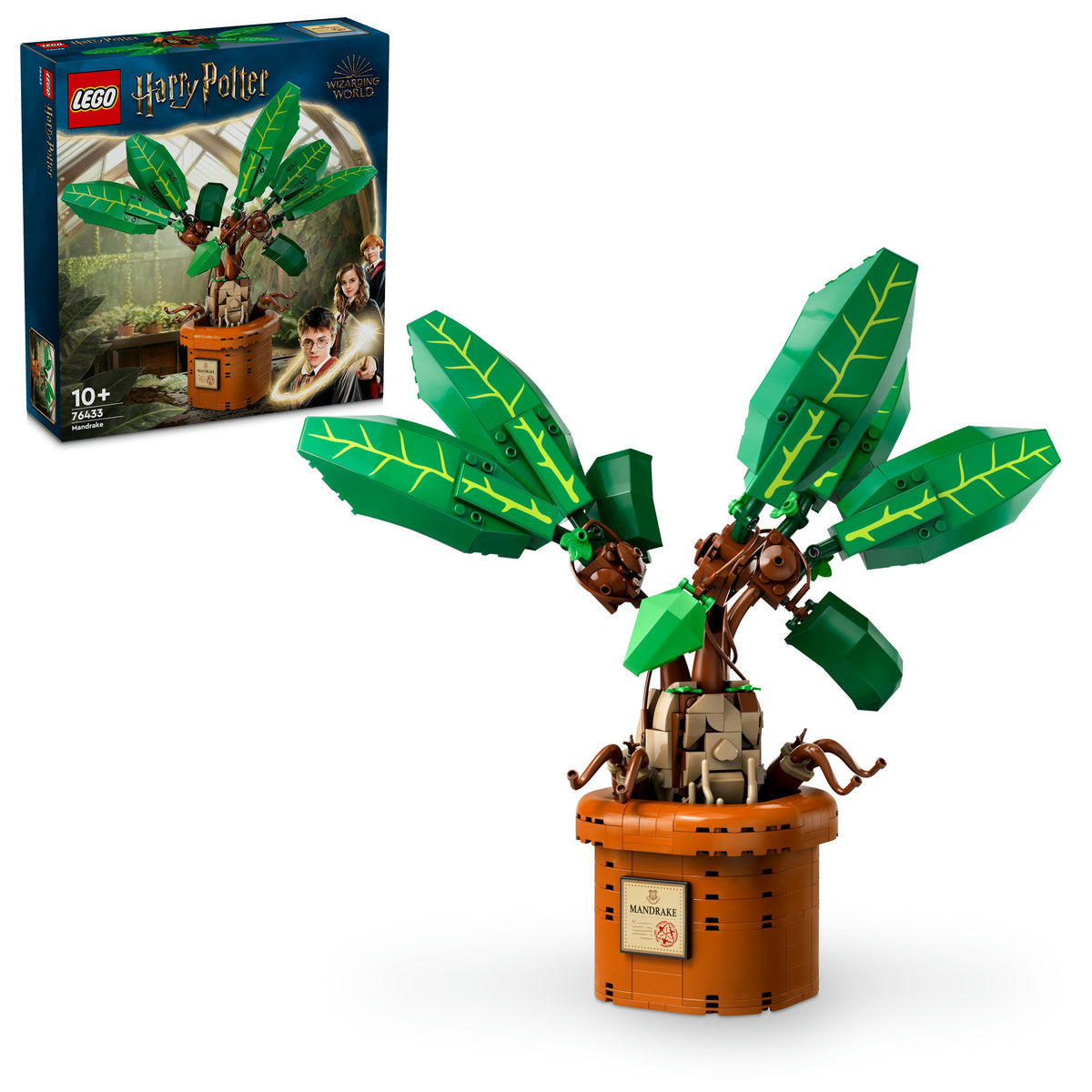 LEGO Harry Potter Mandrake Magical Plant Toy 76433 - Moons Toystore