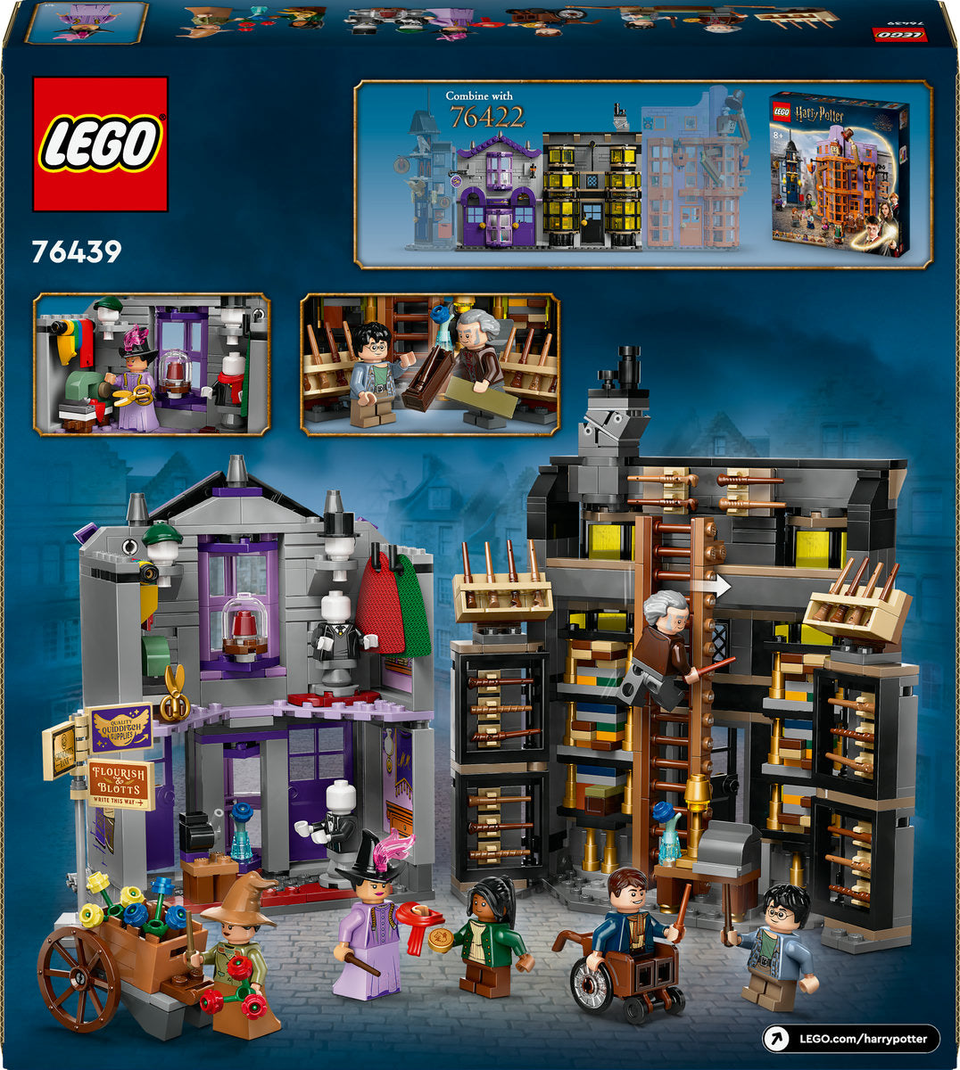 LEGO Harry Potter Ollivanders & Madam Malkin's Robes 76439 - Moons Toystore