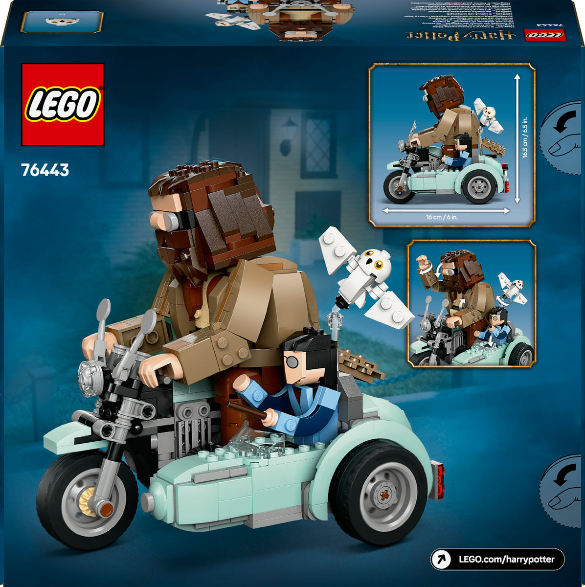 LEGO Harry Potter Hagrid & Harry’s Motorcycle Ride 76443