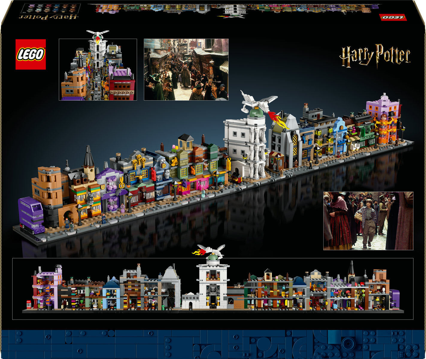 LEGO Harry Potter Diagon Alley Wizarding Shops 76444