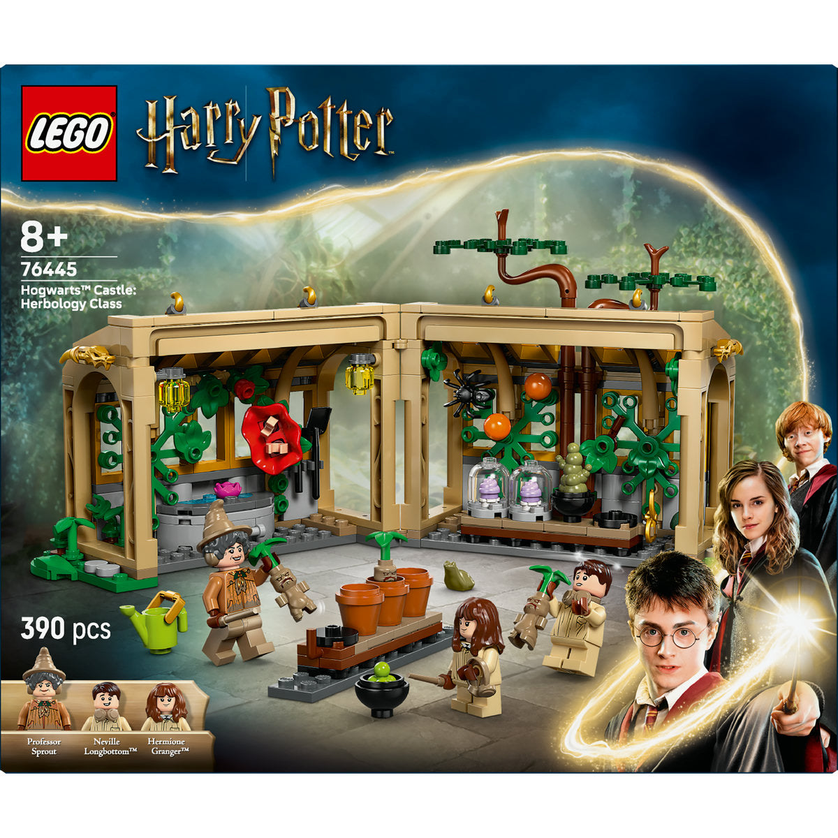 LEGO Harry Potter Hogwarts Castle: Herbology Class, Wizard Gift 76445
