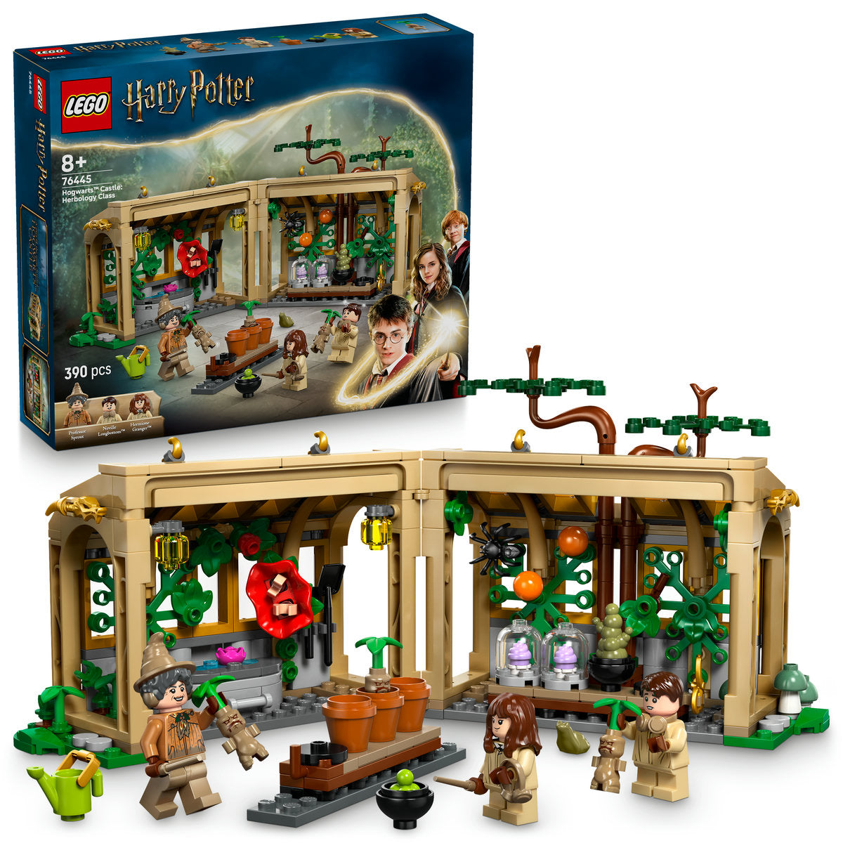 LEGO Harry Potter Hogwarts Castle: Herbology Class, Wizard Gift 76445