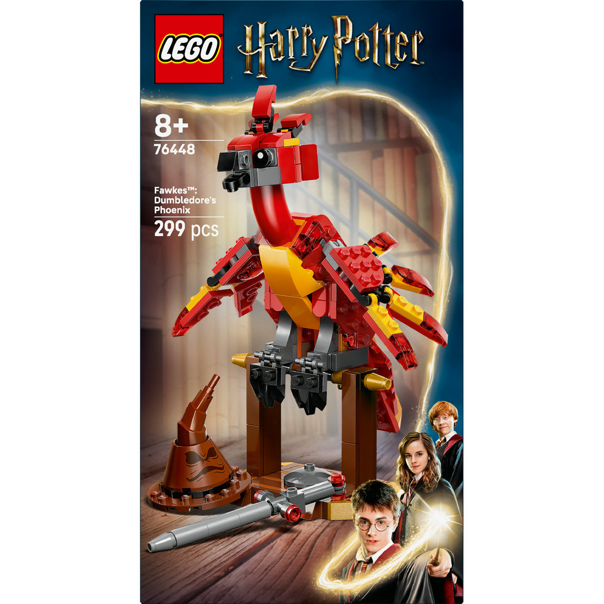 LEGO Harry Potter Fawkes: Dumbledore’s Phoenix Toy 76448