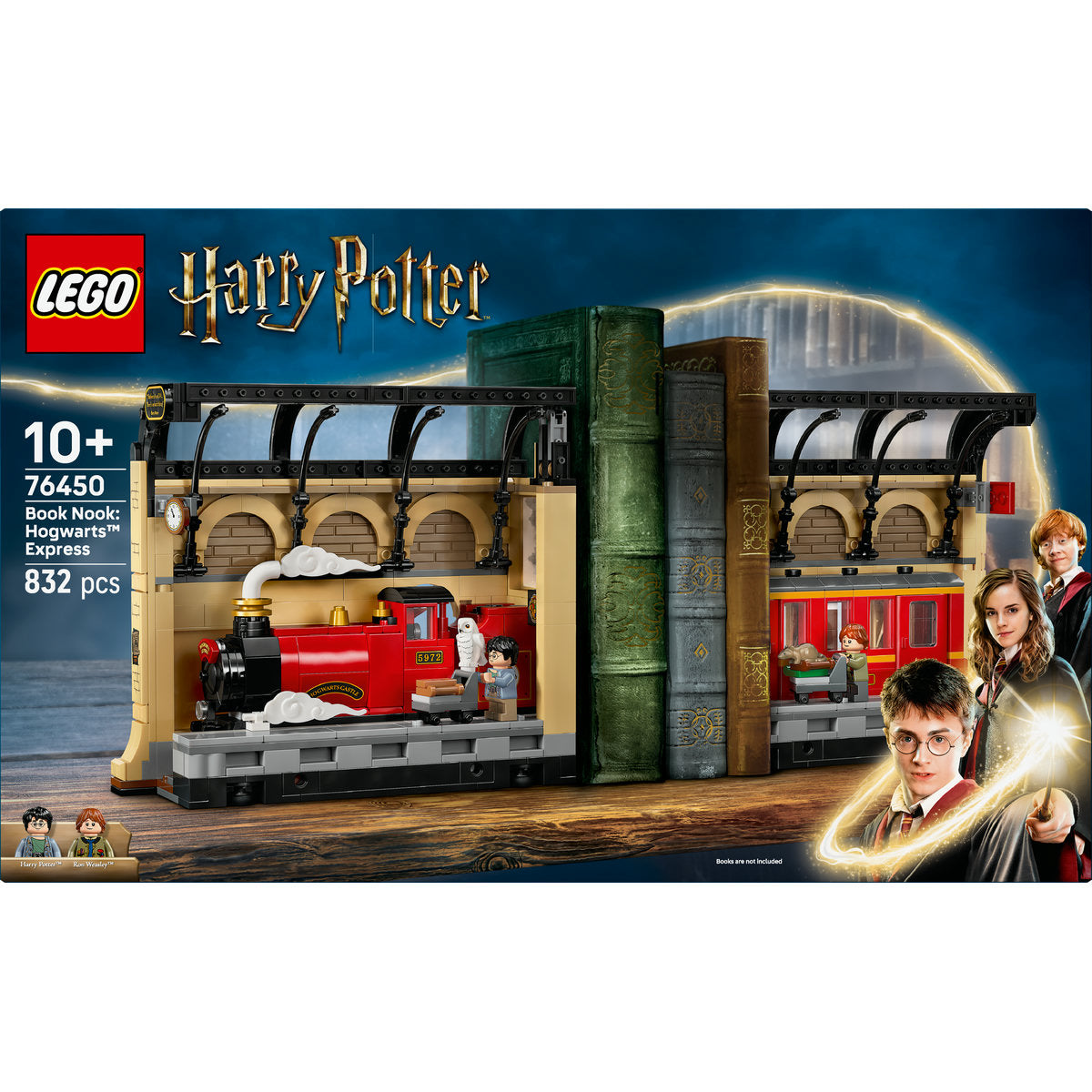 LEGO Harry Potter Book Nook: Hogwarts Express, Magical Toy 76450