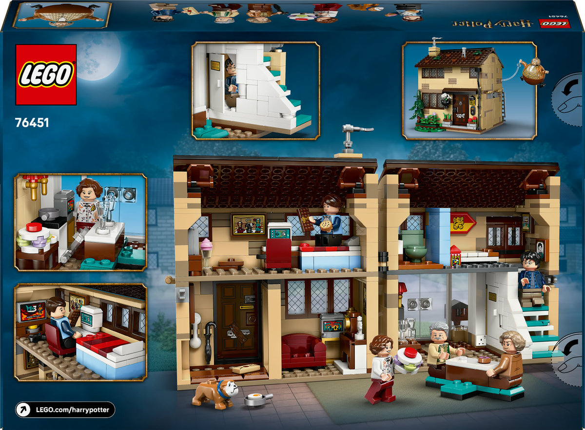 LEGO Harry Potter Privet Drive: Aunt Marge’s Visit, Buildable House 76451