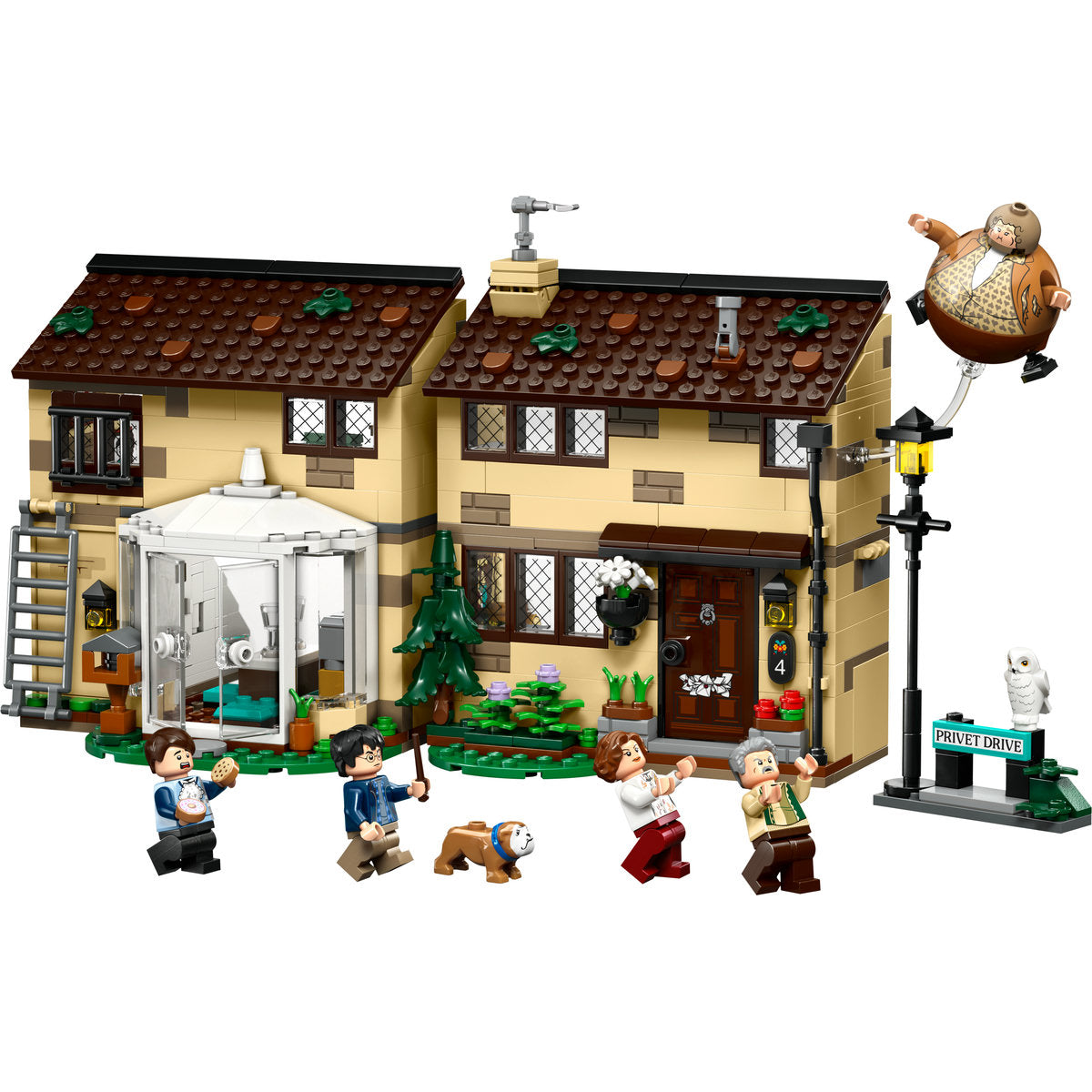 LEGO Harry Potter Privet Drive: Aunt Marge’s Visit, Buildable House 76451