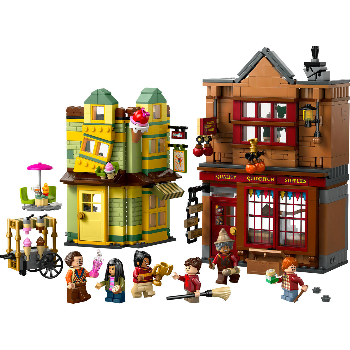 LEGO Harry Potter Quality Quidditch Supplies & Ice Cream Parlour Set 76452