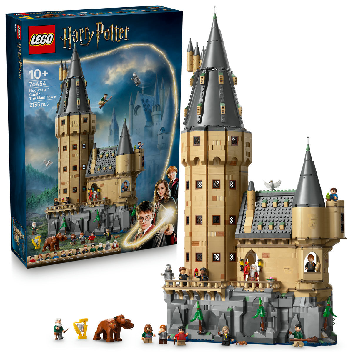 LEGO Harry Potter Hogwarts Castle: The Main Tower Set, Wizard Gift 76454