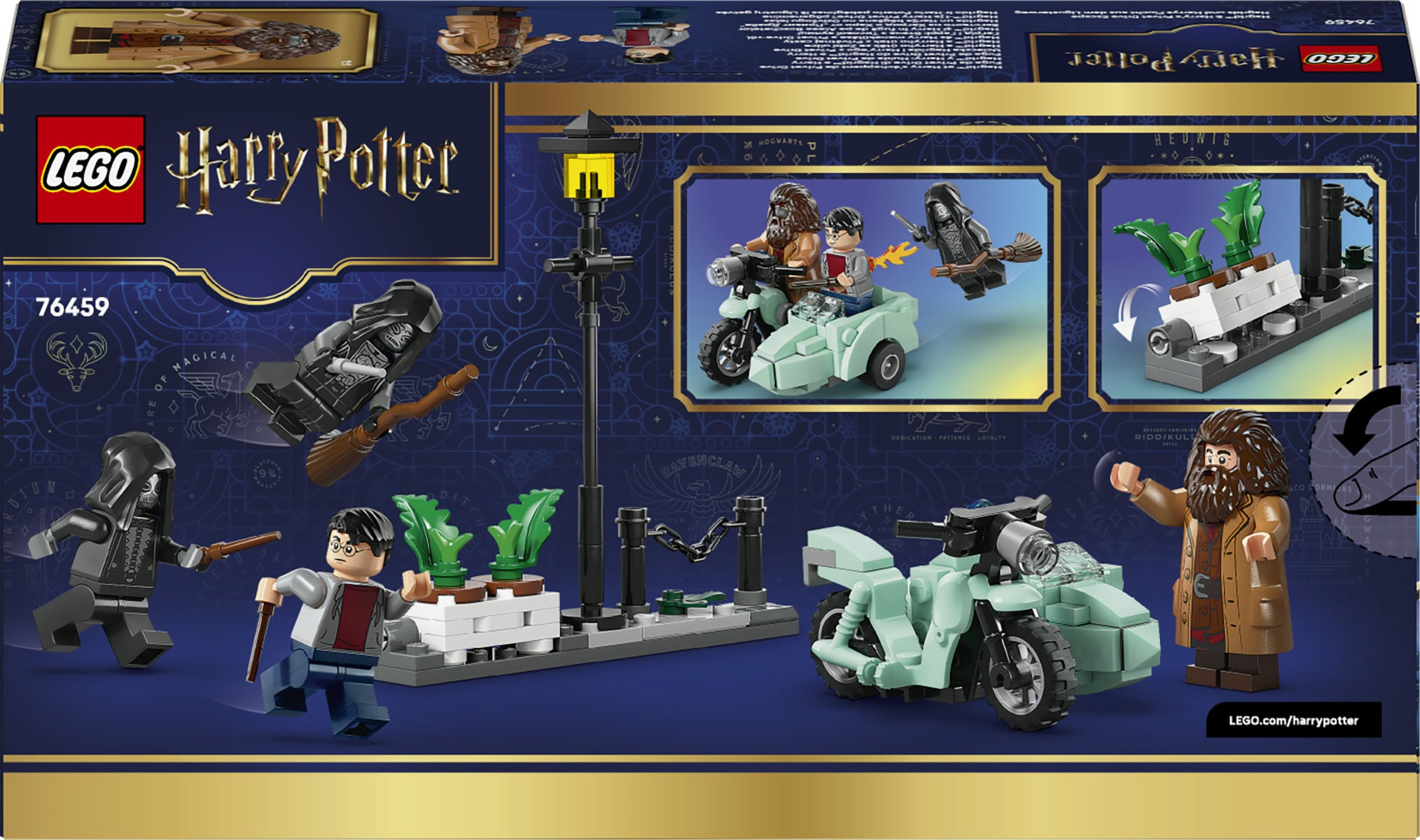 LEGO Harry Potter Hagrid & Harry’s Privet Drive Escape 76459