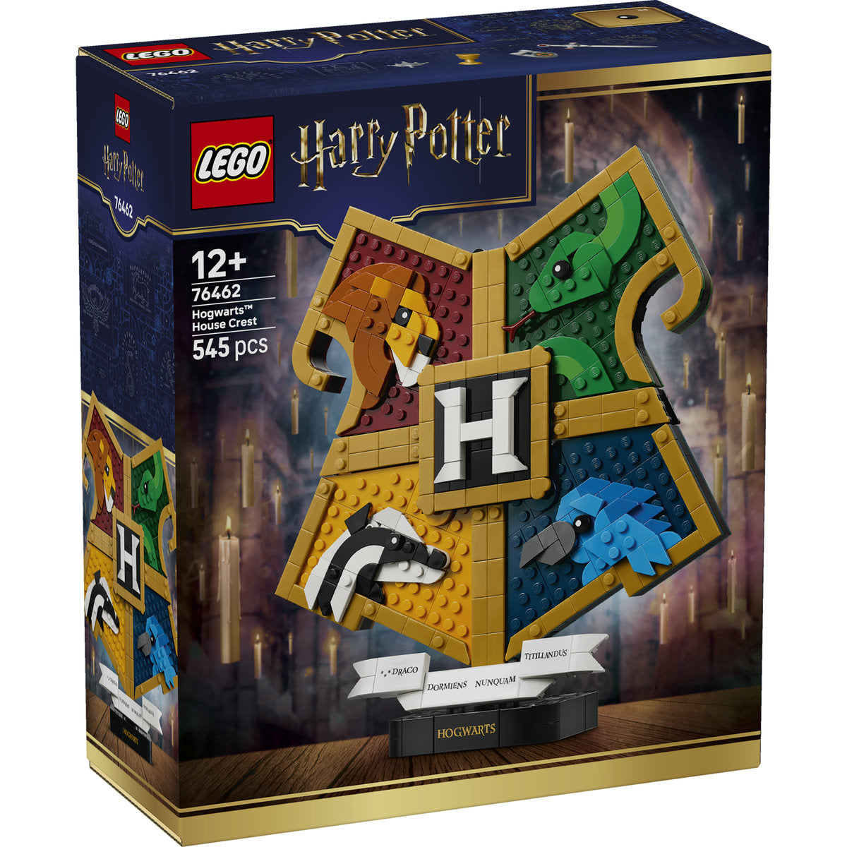 LEGO Harry Potter Hogwarts House Crest Art Building Set 76462