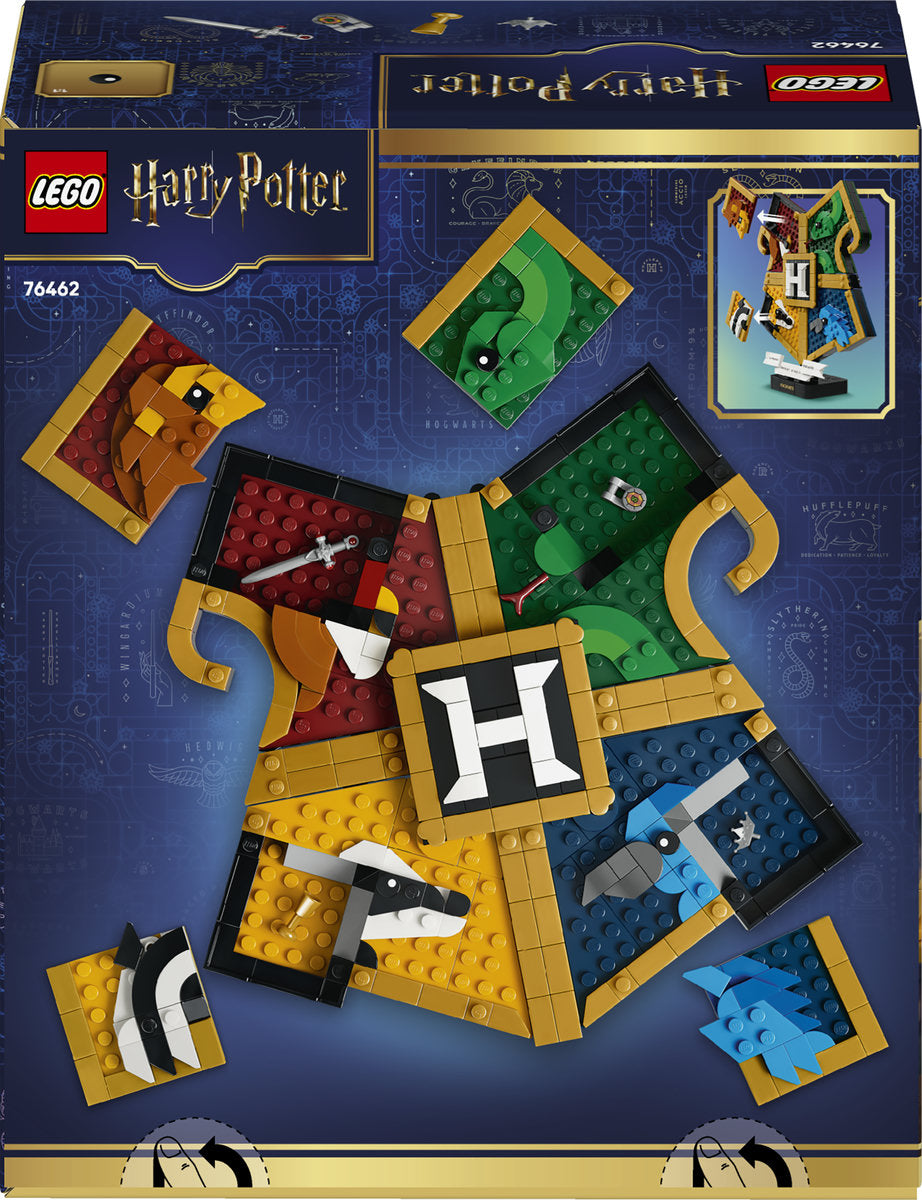 LEGO Harry Potter Hogwarts House Crest Art Building Set 76462