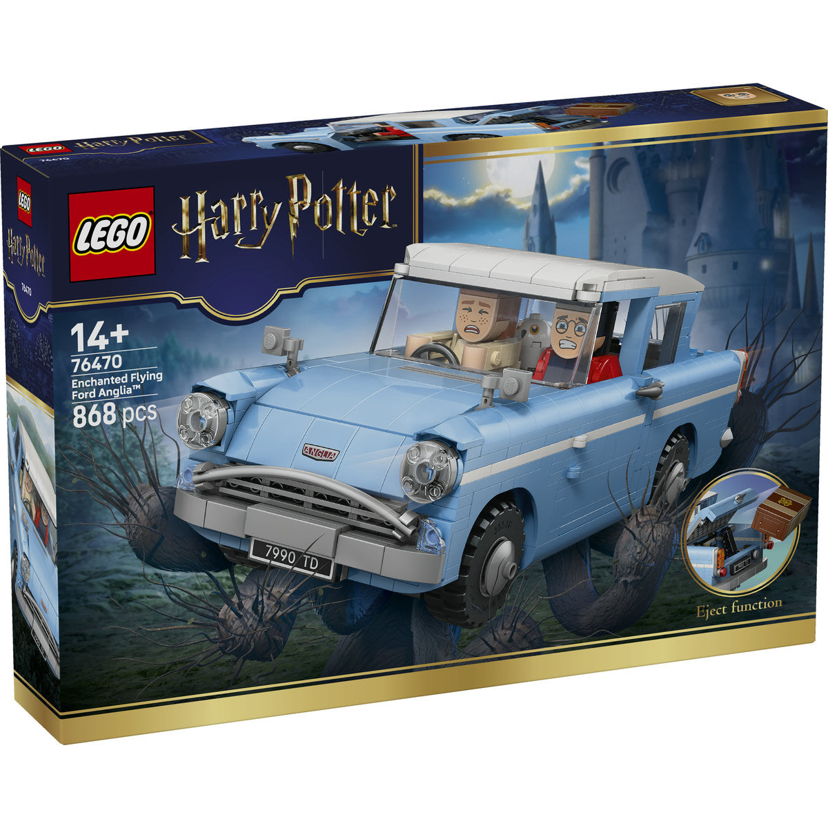 LEGO Harry Potter Enchanted Flying Ford Anglia Toy 76470