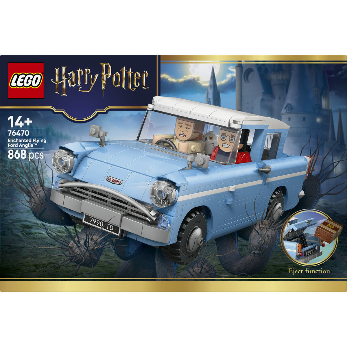 LEGO Harry Potter Enchanted Flying Ford Anglia Toy 76470