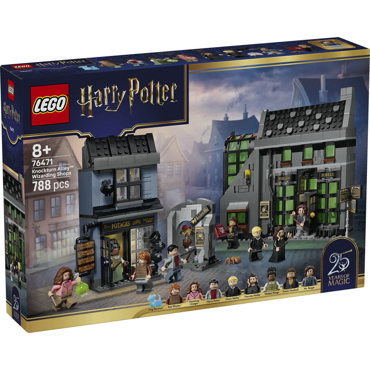 LEGO Harry Potter Knockturn Alley Wizarding Shops Building Set 76471