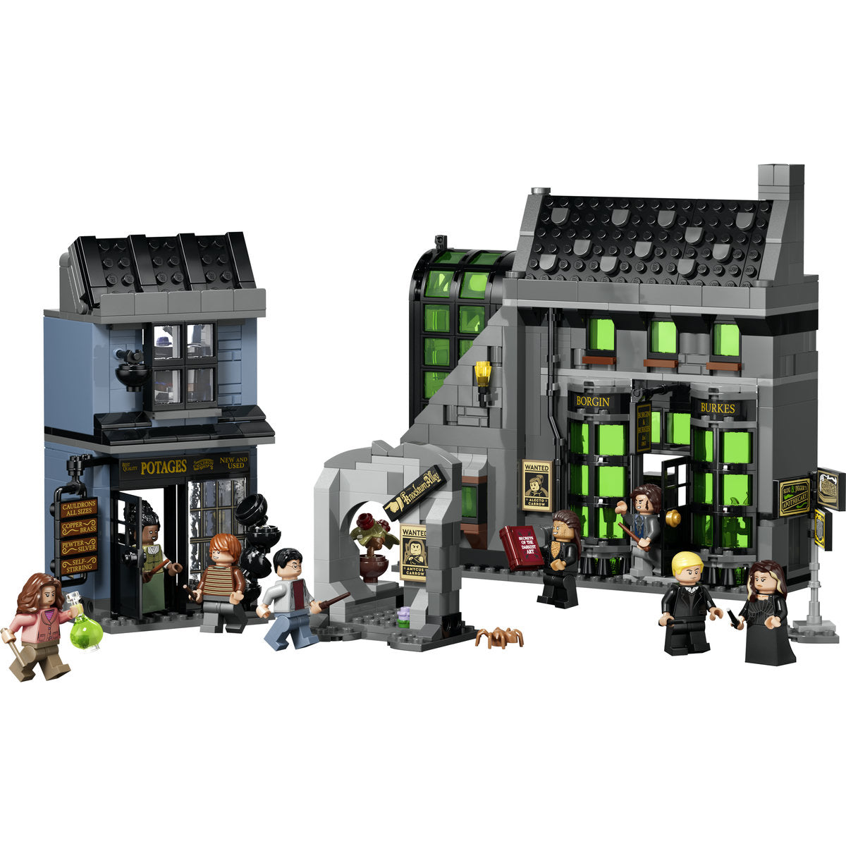 LEGO Harry Potter Knockturn Alley Wizarding Shops Building Set 76471