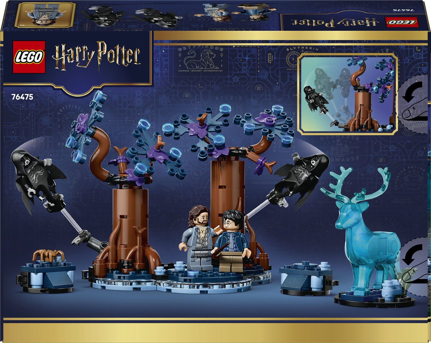 LEGO Harry Potter Forbidden Forest Expecto Patronum Building Set 76475