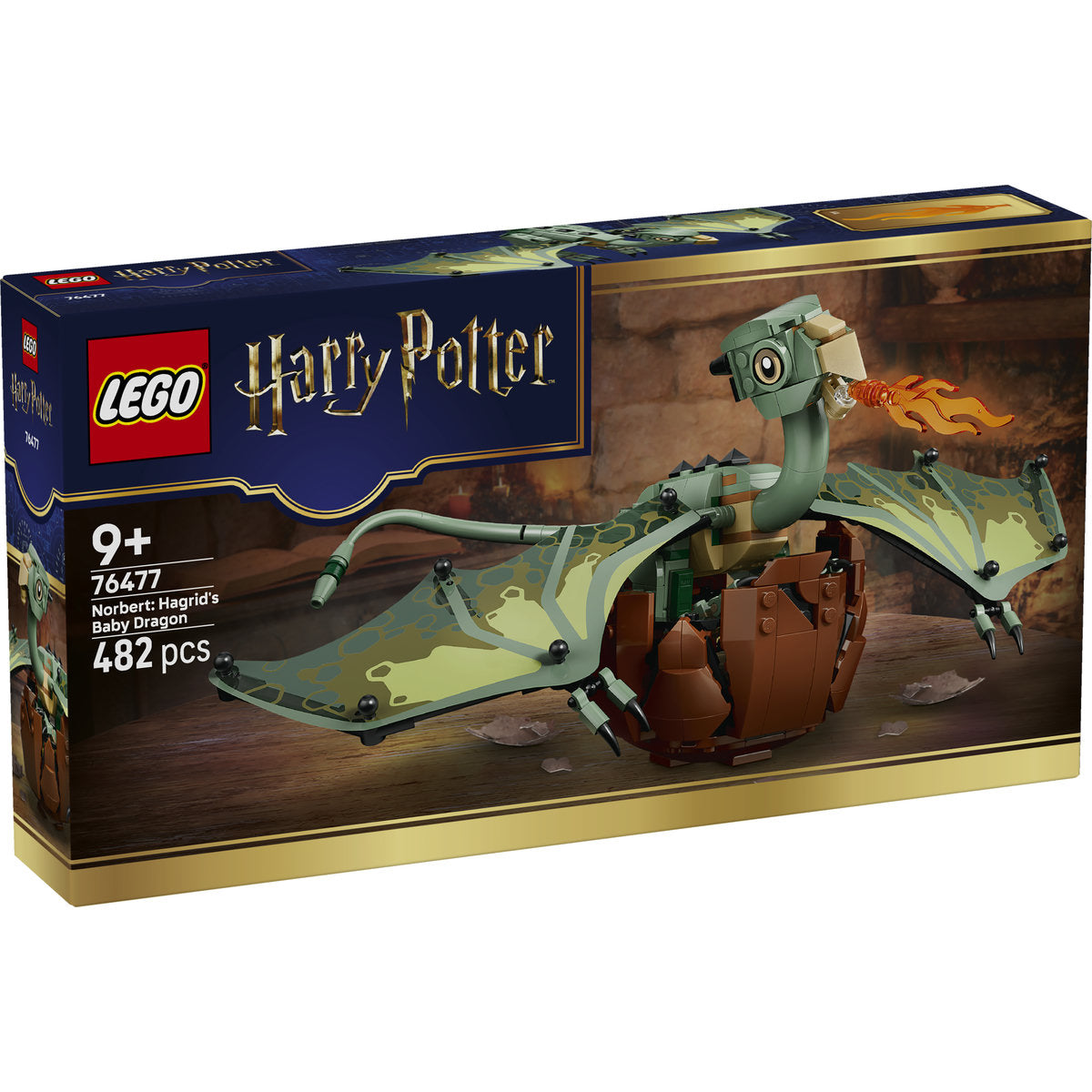 LEGO Harry Potter Norbert Hagrid's Baby Dragon Building Set 76477