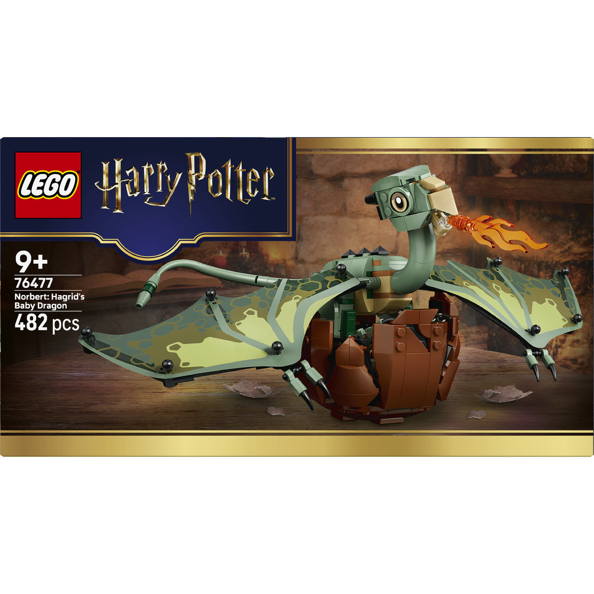 LEGO Harry Potter Norbert Hagrid's Baby Dragon Building Set 76477