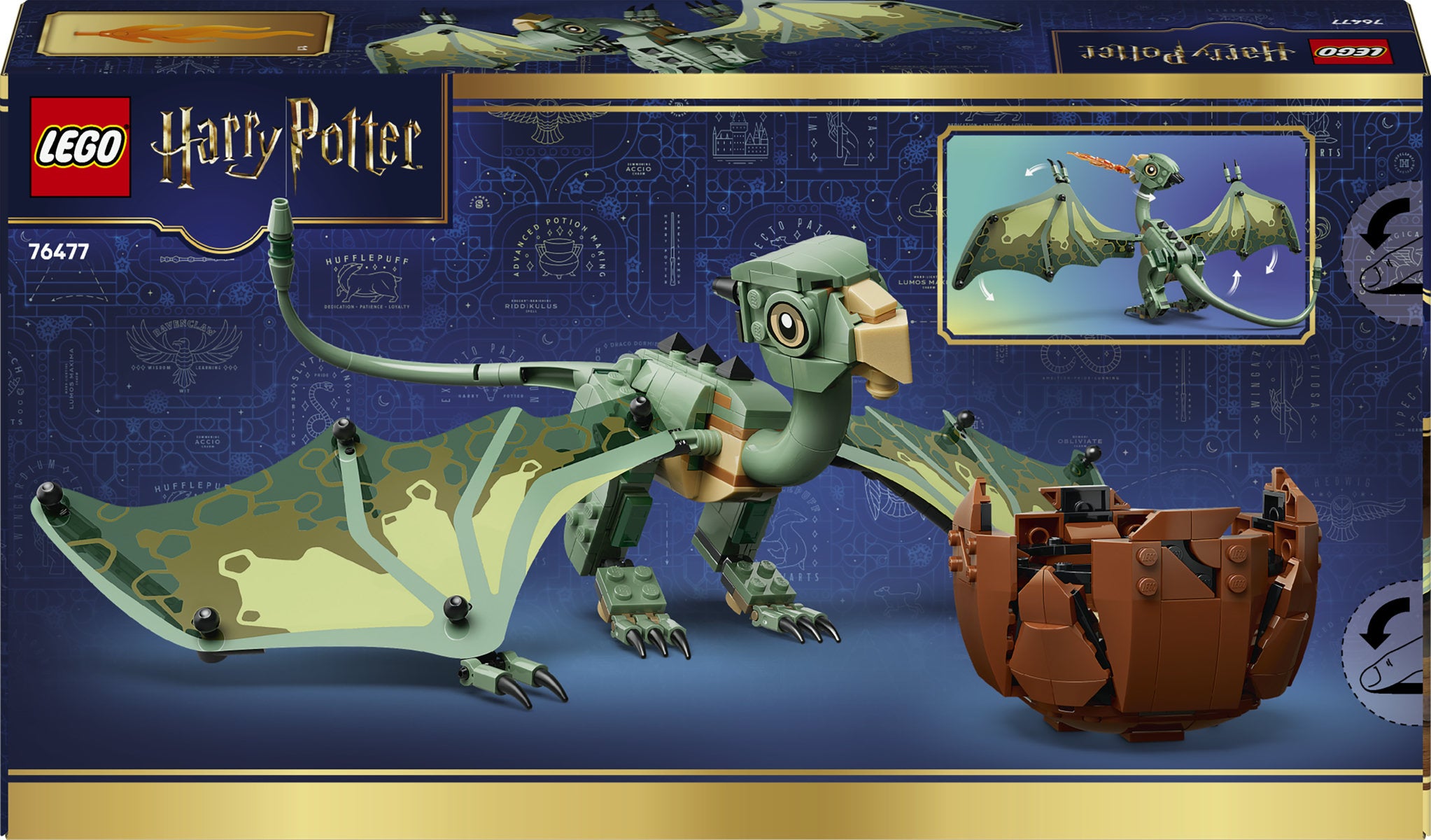 LEGO Harry Potter Norbert Hagrid's Baby Dragon Building Set 76477