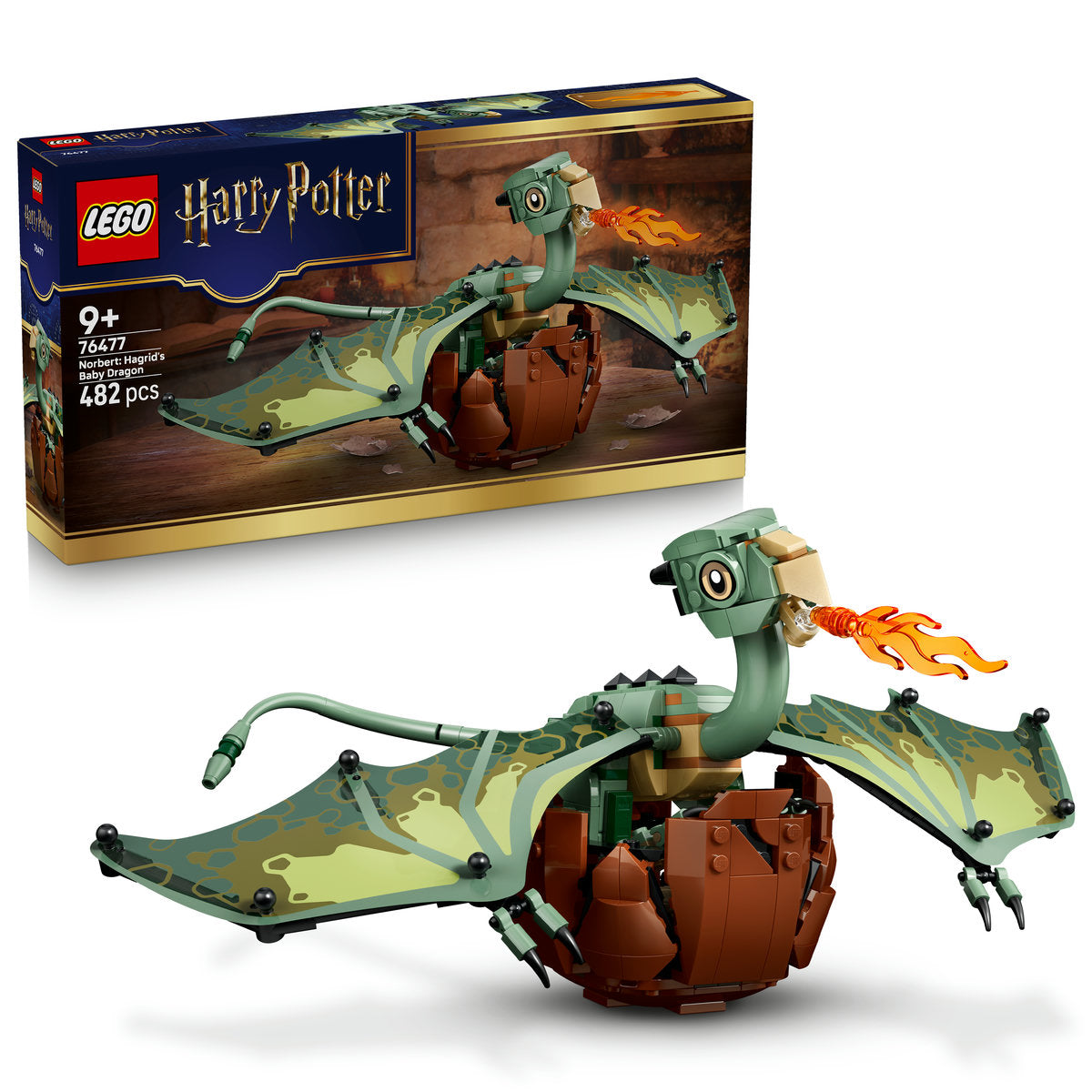 LEGO Harry Potter Norbert Hagrid's Baby Dragon Building Set 76477