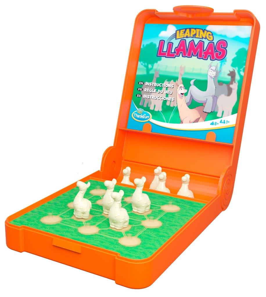 Ravensburger Flip N' Play Leaping Llamas Board Game