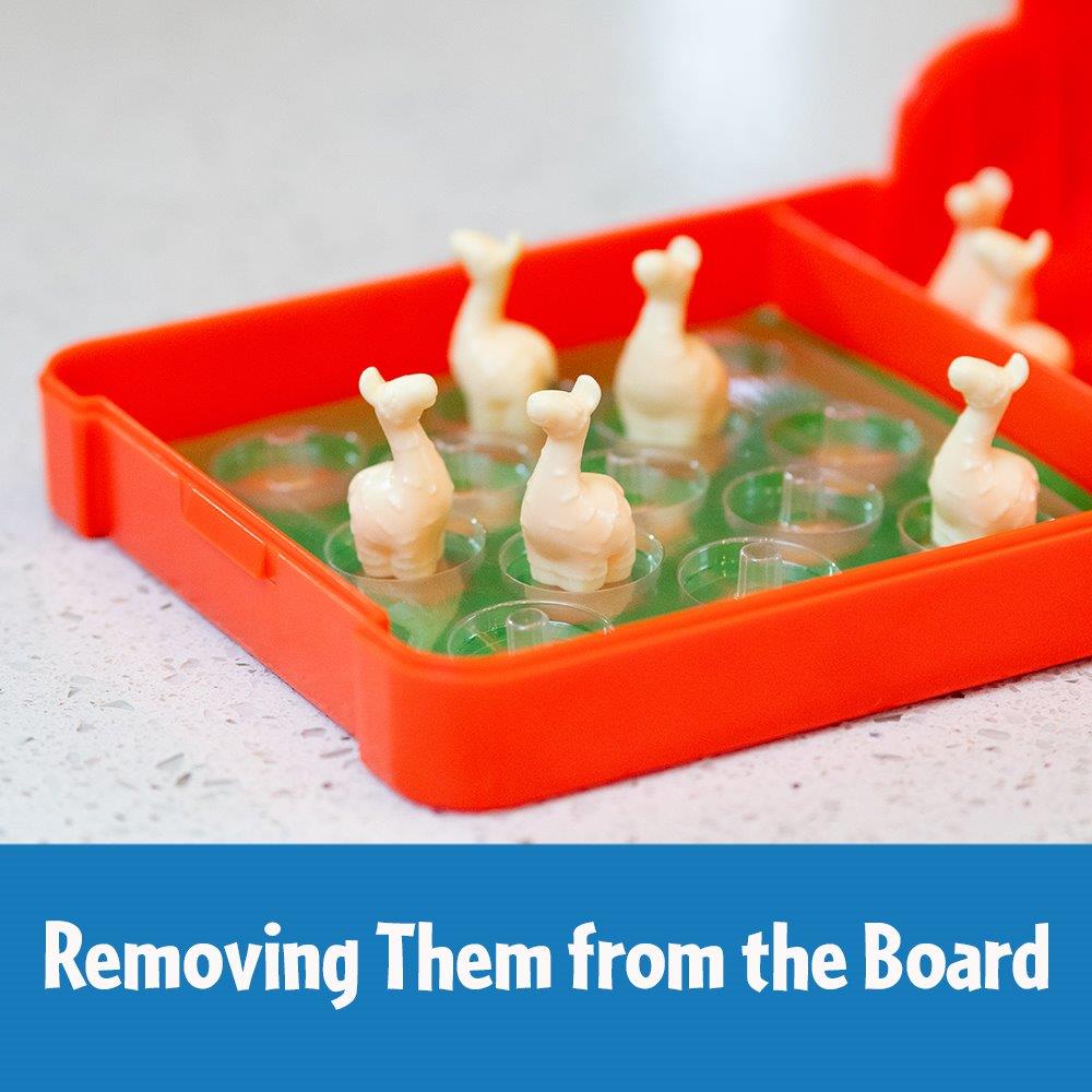Ravensburger Flip N' Play Leaping Llamas Board Game