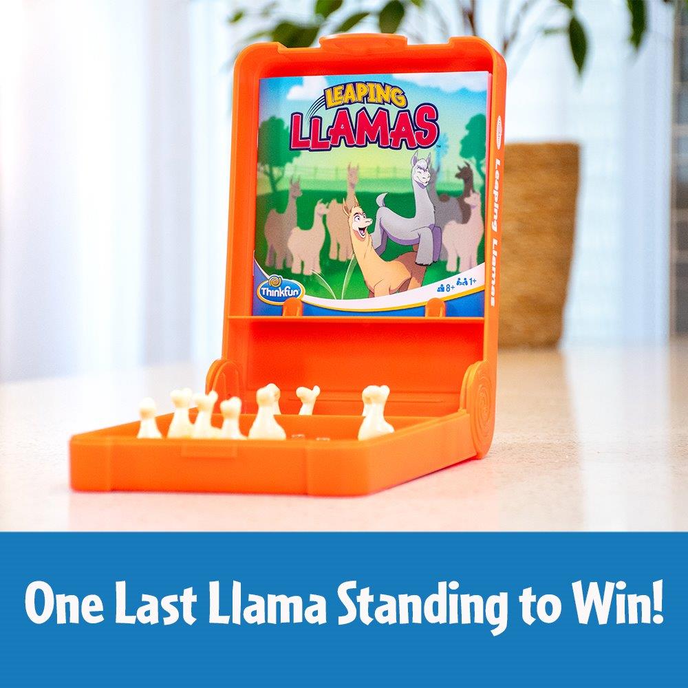 Ravensburger Flip N' Play Leaping Llamas Board Game
