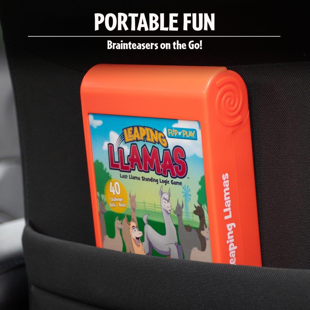 Ravensburger Flip N' Play Leaping Llamas Board Game