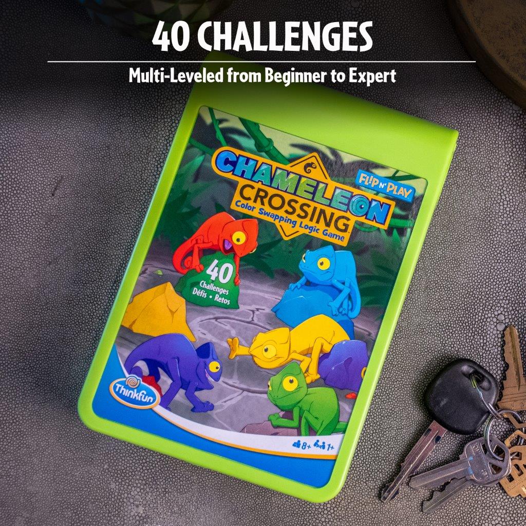 Ravensburger Flip N' Play Chameleon Crossing Board Game