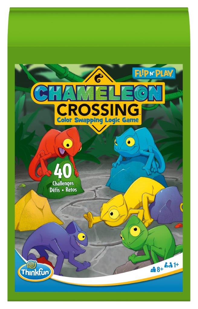 Ravensburger Flip N' Play Chameleon Crossing Board Game